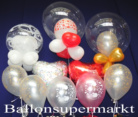 Hochzeitsballons, Luftballons zur Hochzeit