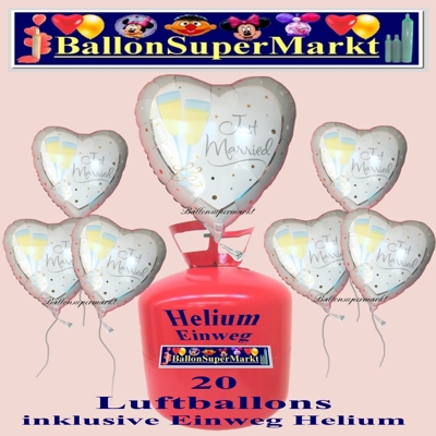 just-married-hochzeit-sektglaeser-luftballons-helium-einweg-set