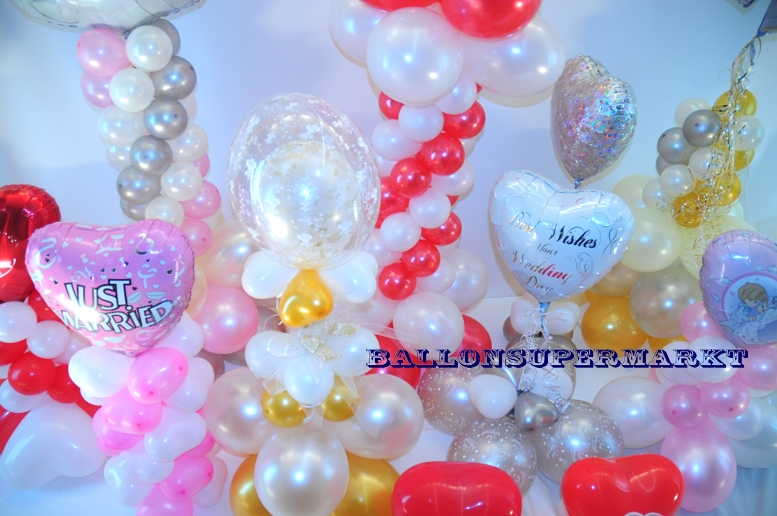 Hochzeitsdekoration mit Ballons: Sehr dekorativ
