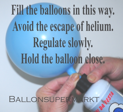 how to fill the wedding balloons with helium